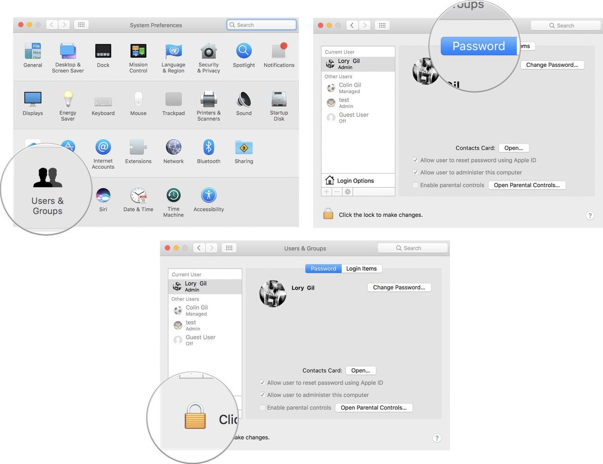 How to change your Mac's login password iMore