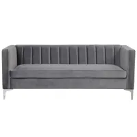 FARATI  Modern Gray Sofa