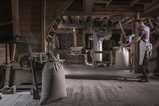 Karl Grevatt, miller. ©Richard Cannon for the Country Life Picture Library