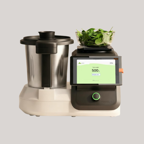 Upliance Delishup, Ai Cooking Assistant With Unlimited Recipes, Wi-Fi, 8-Inch Touchscreen, Automated Chopping, Saut&amp;eacute;ing, Stirring, Kneading, Steaming, and Cooking