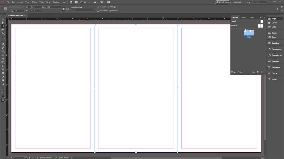 page shuffle indesign