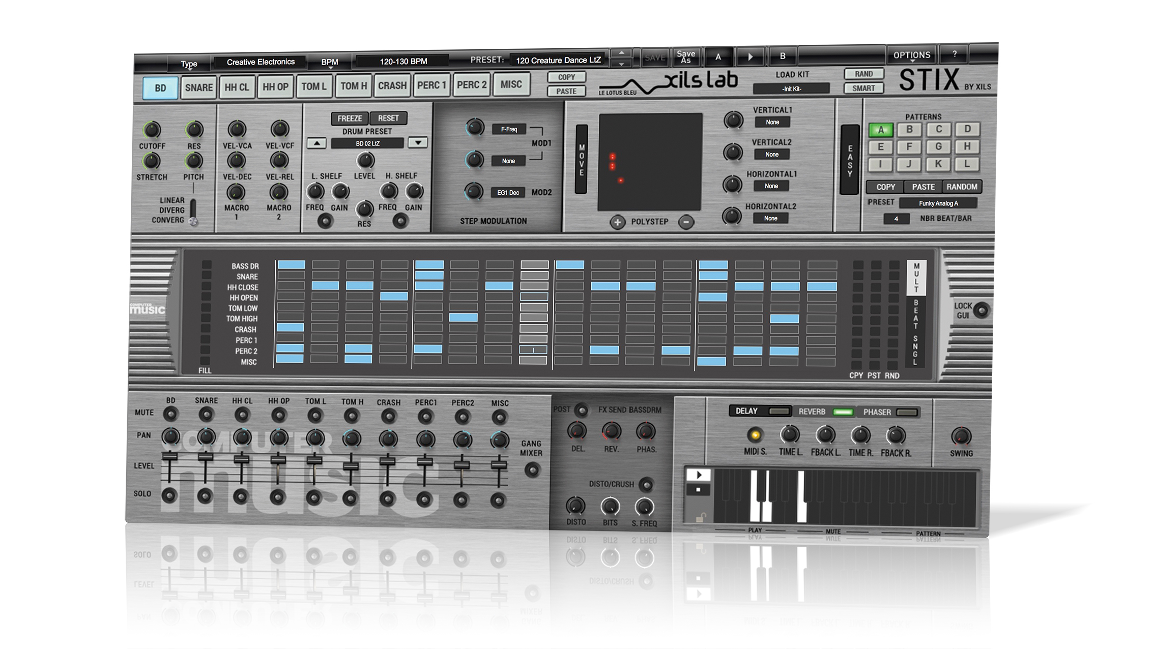 Stix Plugin StiX CM – Get the free drum machine plugin with Computer Music magazine ...