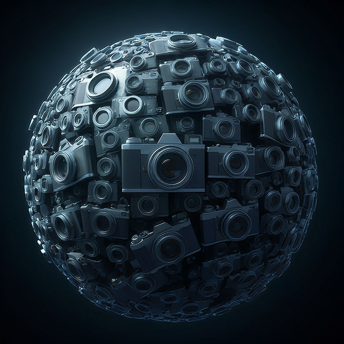 An image generated on the Pixel 9 Pro's Pixel Studio depicting a Digital Camera World (planet)