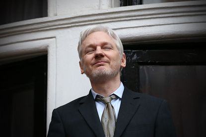 Julian Assange, of WikiLeaks, is releasing personal information