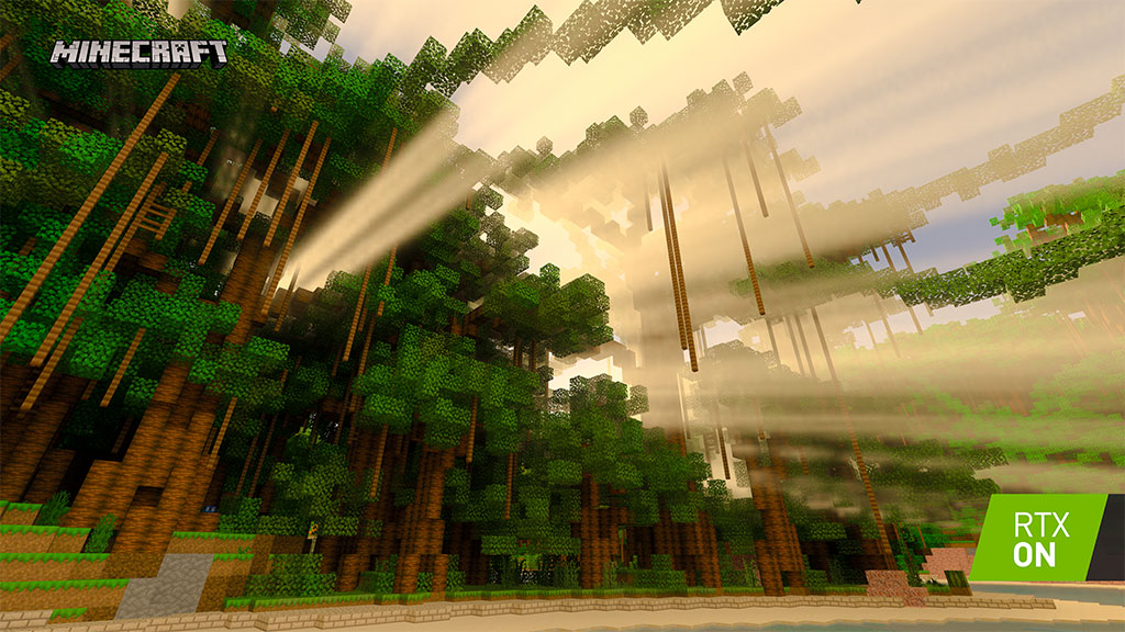 Nvidia's Minecraft RTX Beta Launches April 16