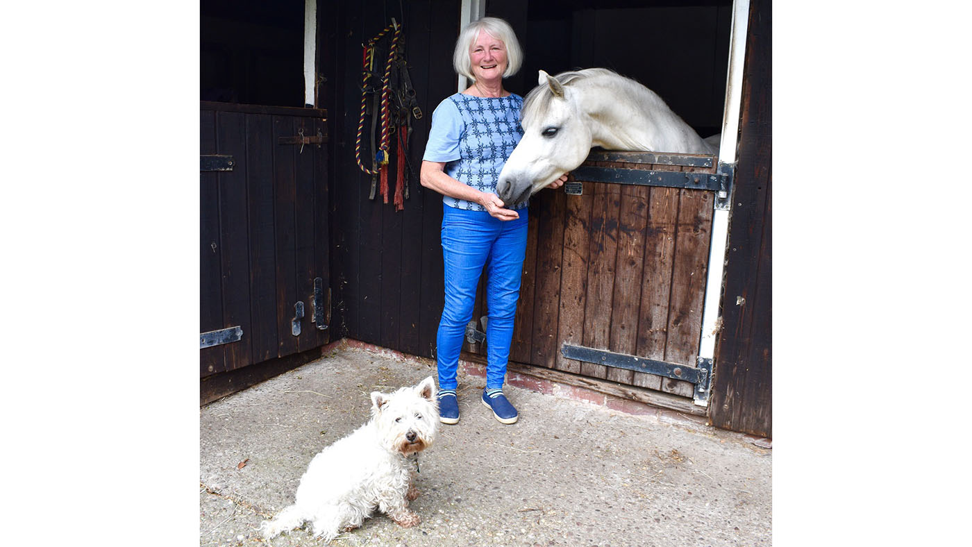 Linda Sandor and Alfie