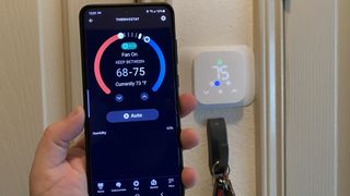 Wifi store thermostat alexa