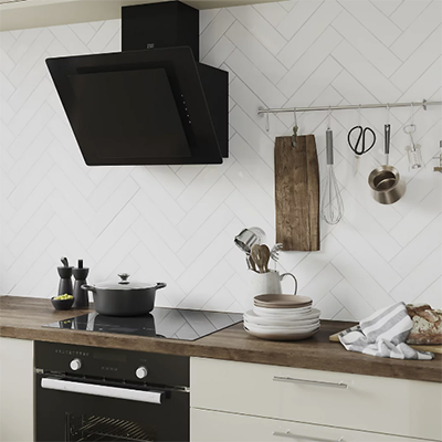 B&Q kitchen tiles