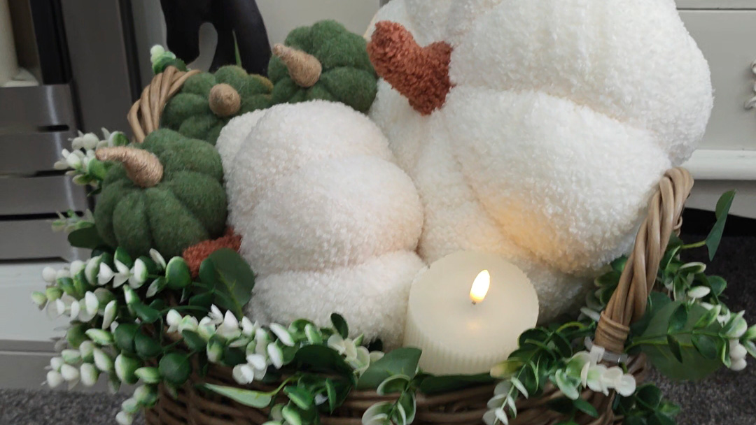 Pumpkin basket DIY