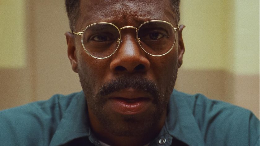 Colman Domingo staring into the frame in A24&#039;s Sing Sing