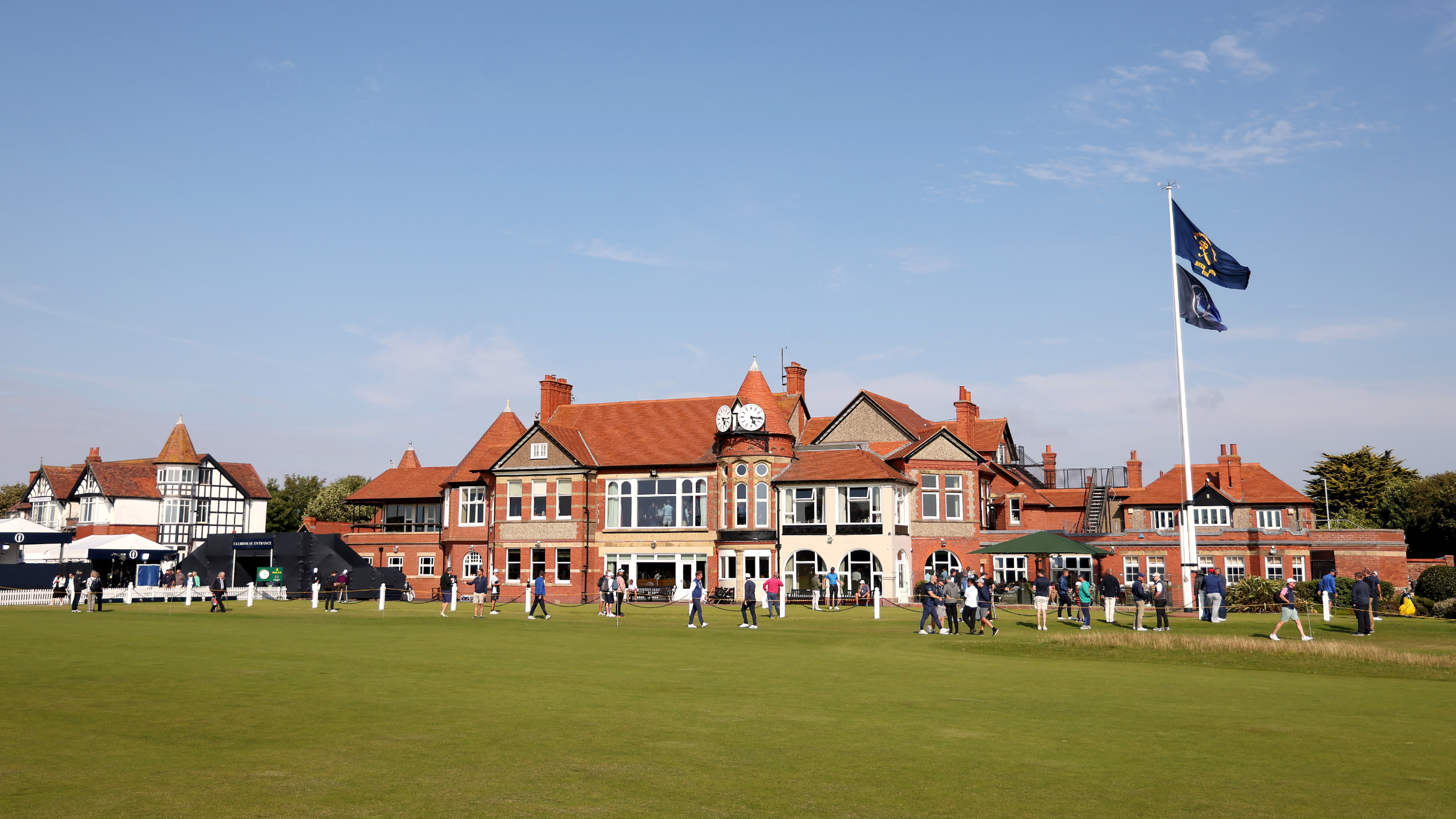 The clubhouse at Royal Liverpool