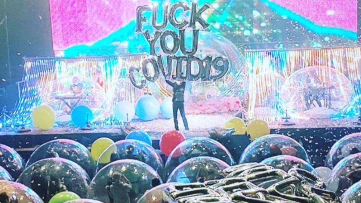 The Flaming Lips at the world&#039;s first bubble dome concert