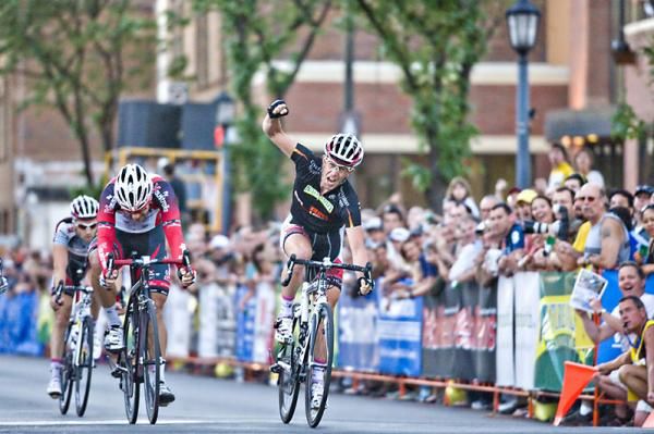 Hilton Clarke (United Healthcare p/b Maxxis) first to the line.