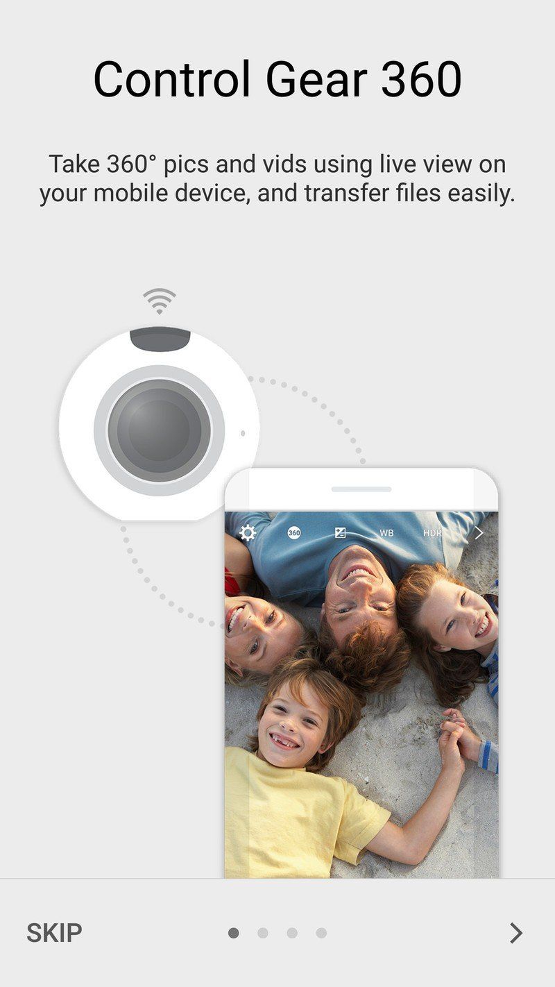 Samsung Gear 360 app