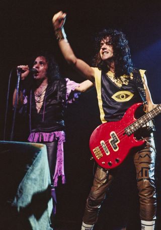 With Dio on tour in the US in late 1984.