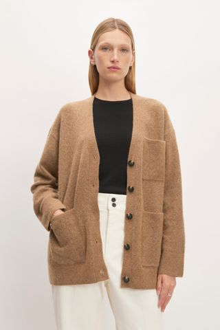 Everlane The Cozy-Stretch Relaxed Cardigan