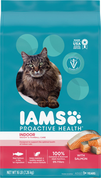 Iams ProActive Health Adult Indoor Weight &amp; Hairball Care
RRP: $29.99 |Now: $24.98 | Save: $5.01 (17%)