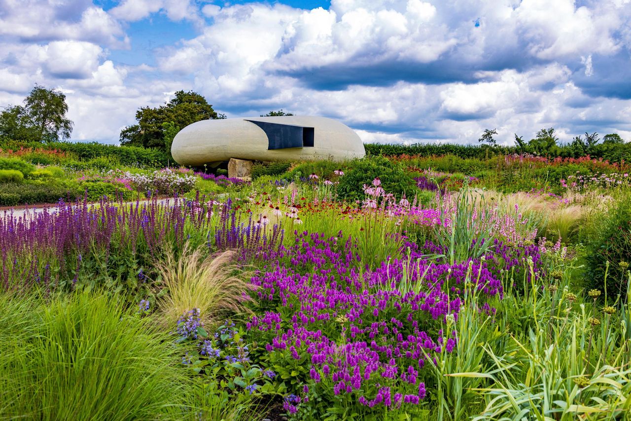 The garden at Hauser &amp;amp; Worth, Somerset, crafted by the Dutch designer Piet Oudolf.