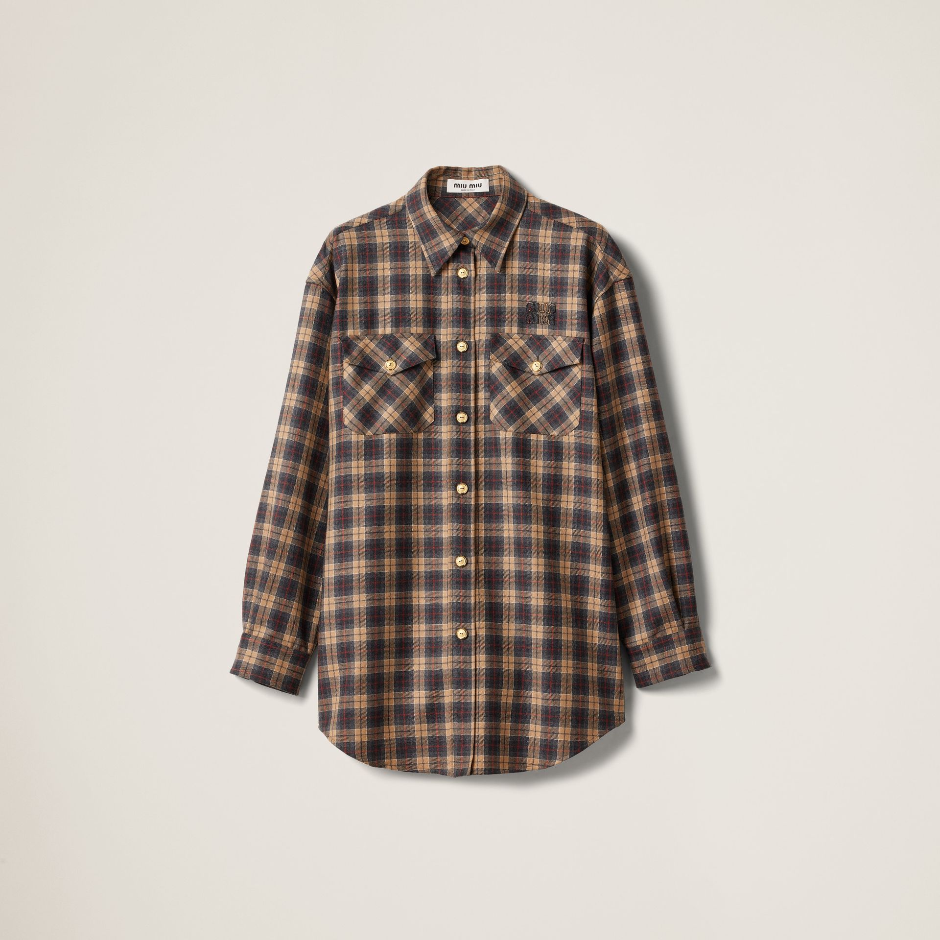 Wool Tartan Shirt