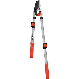 Corona Tools | Branch Cutter Duallink Extendable Bypass Loppers | Tree Trimmer Cuts Branches Up to 1 ¾-Inches in Diameter | Handles Extend Up to 37 ½inches | Sl 4364, Silver