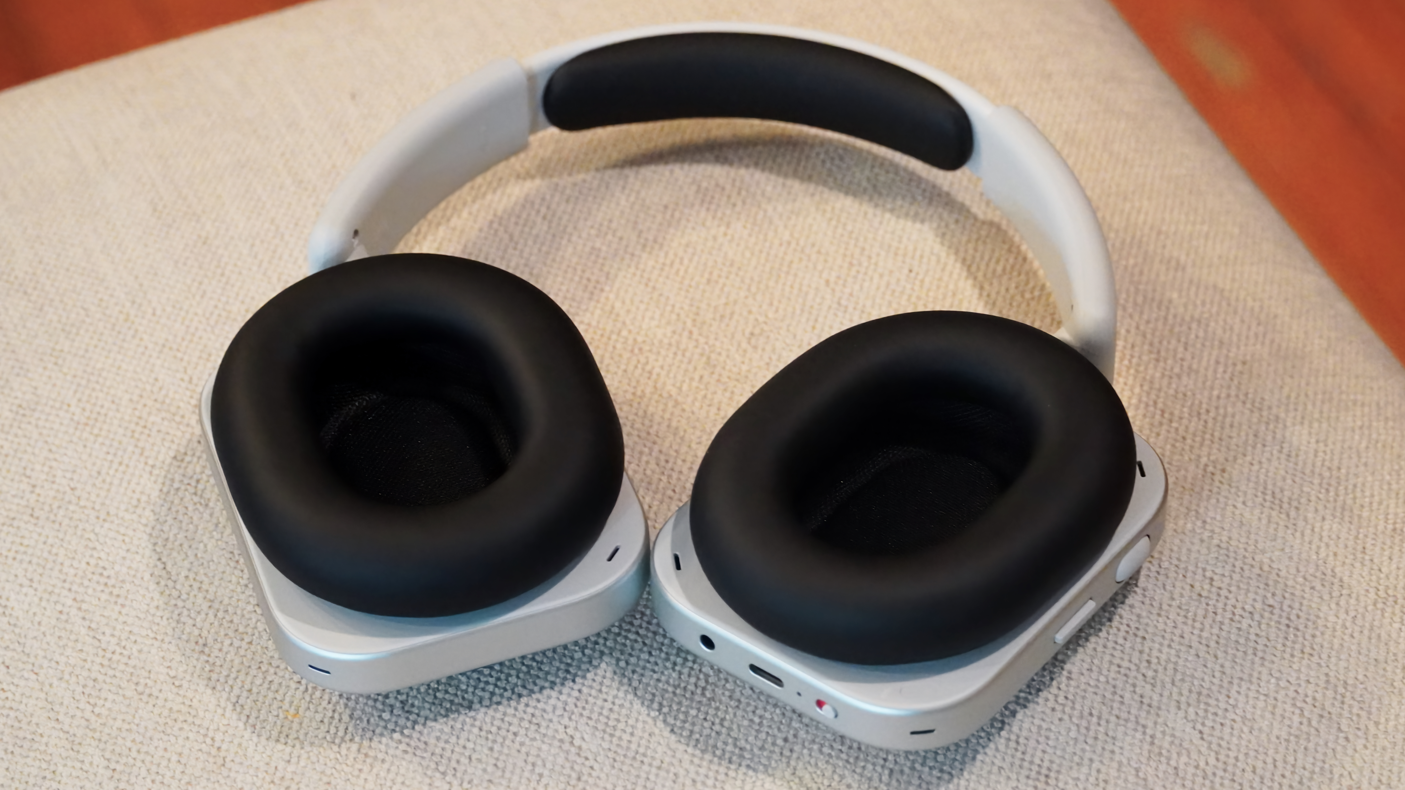 The ear cushions on the Nothing Headphone 1.