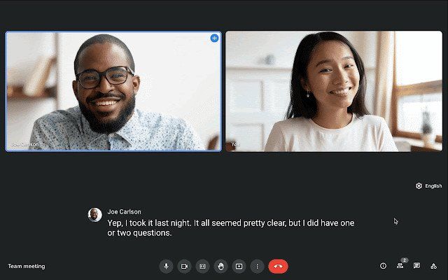 Google Meet Live Translated Captions Hero