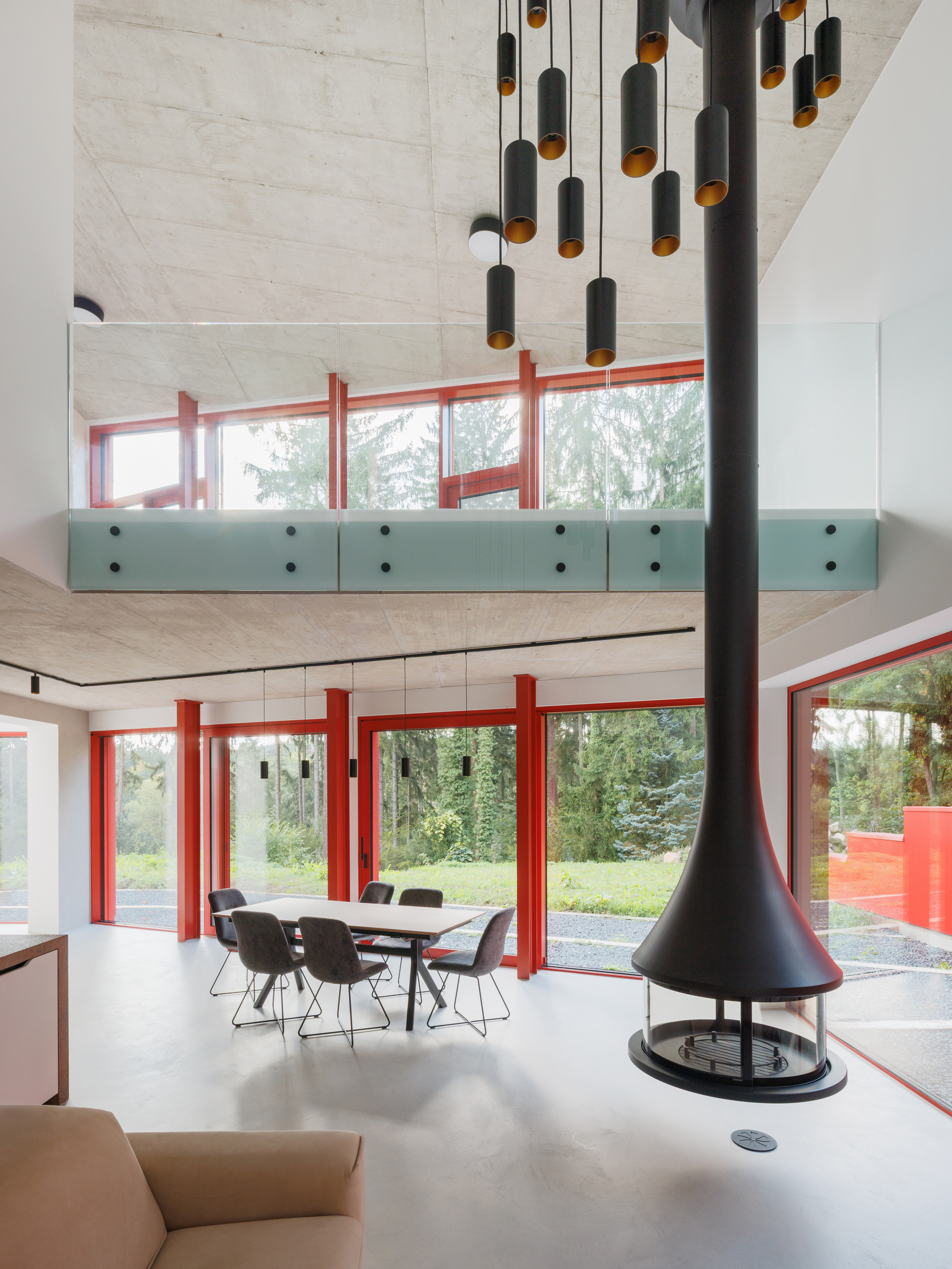 Red House in the Czech Republic