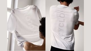 On Cyclon-T recyclable T-shirt in white