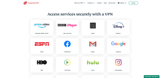ExpressVPN service access