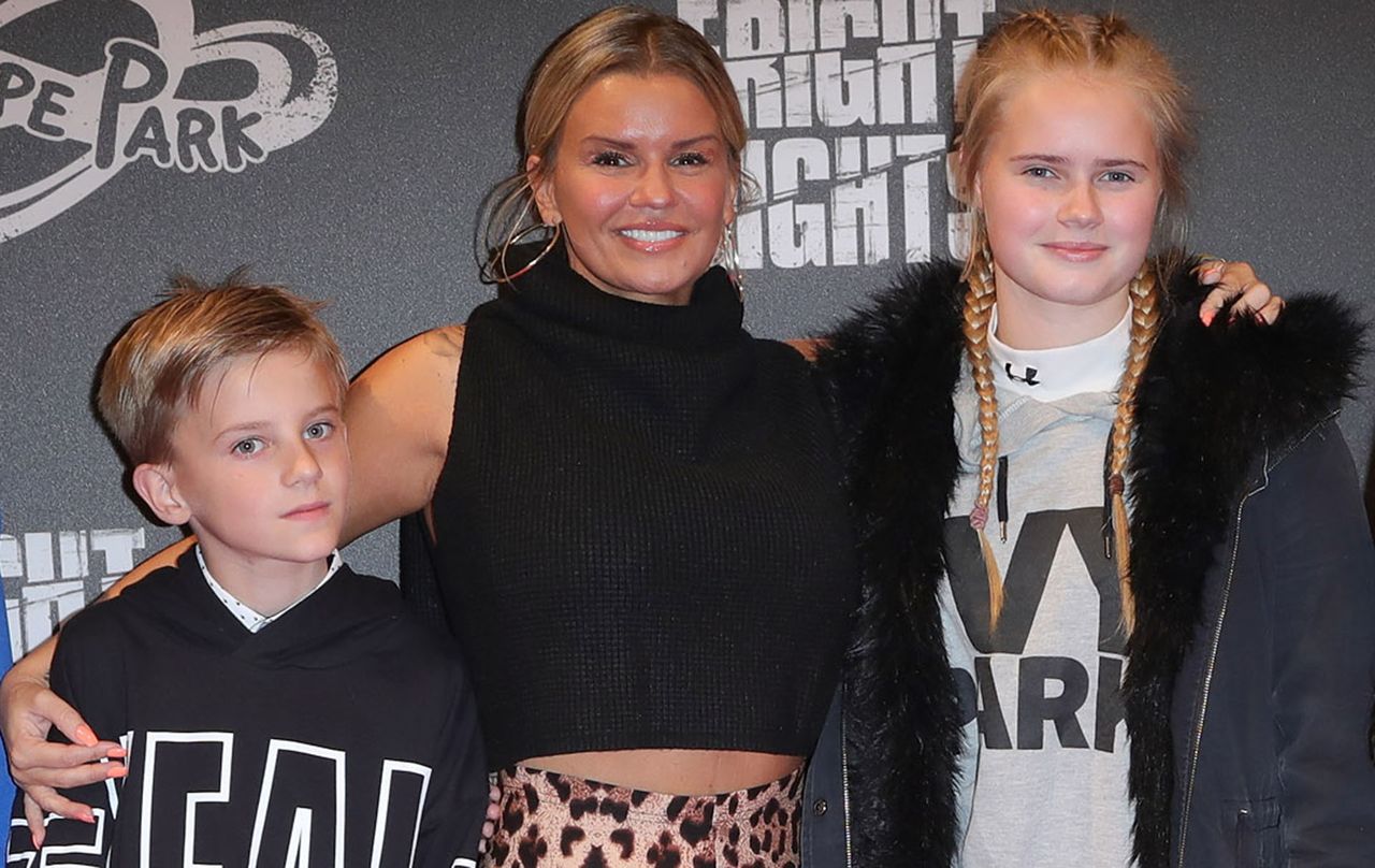 kerry katona son beaten bullies