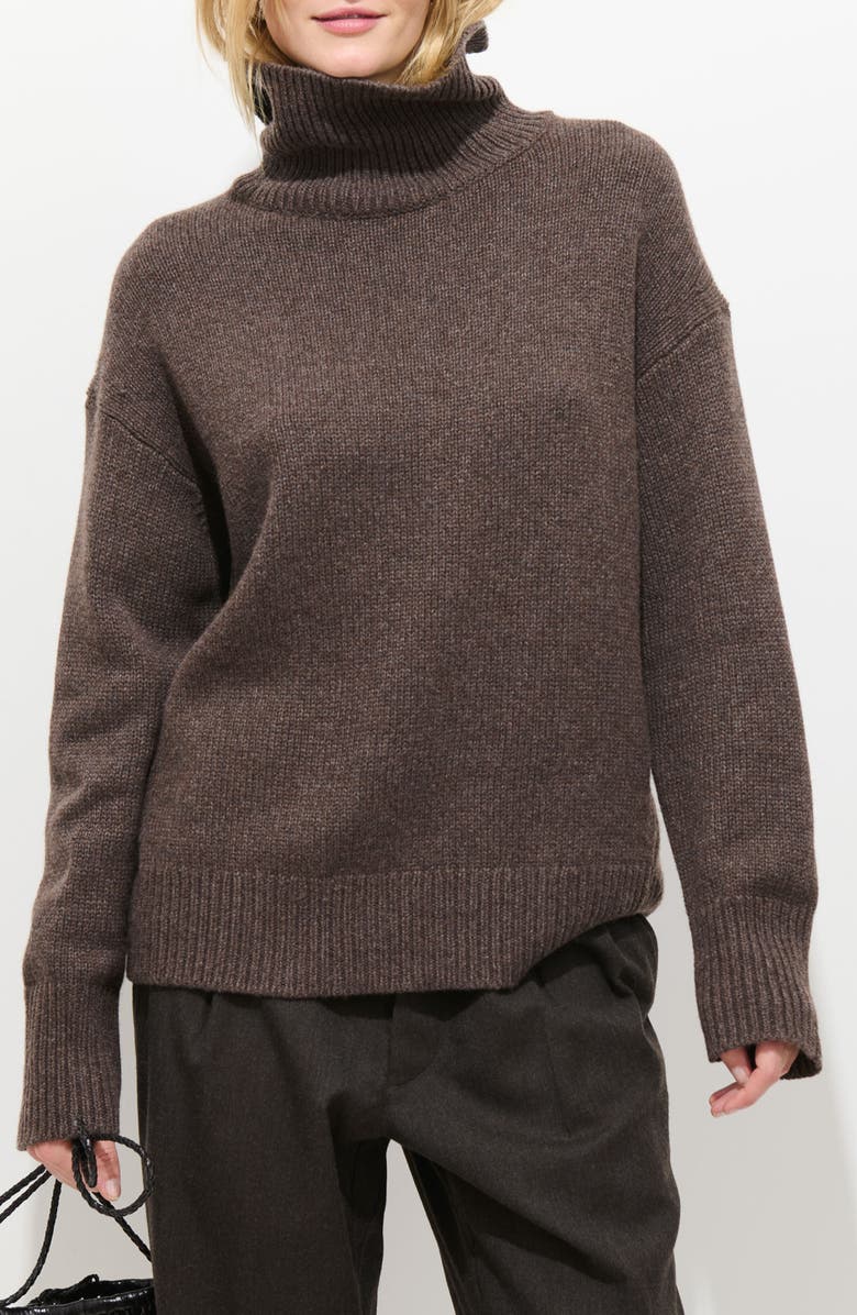 Nottinghill Merino Wool Blend Turtleneck Sweater