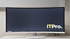 The MSI Modern MD342 on a desk