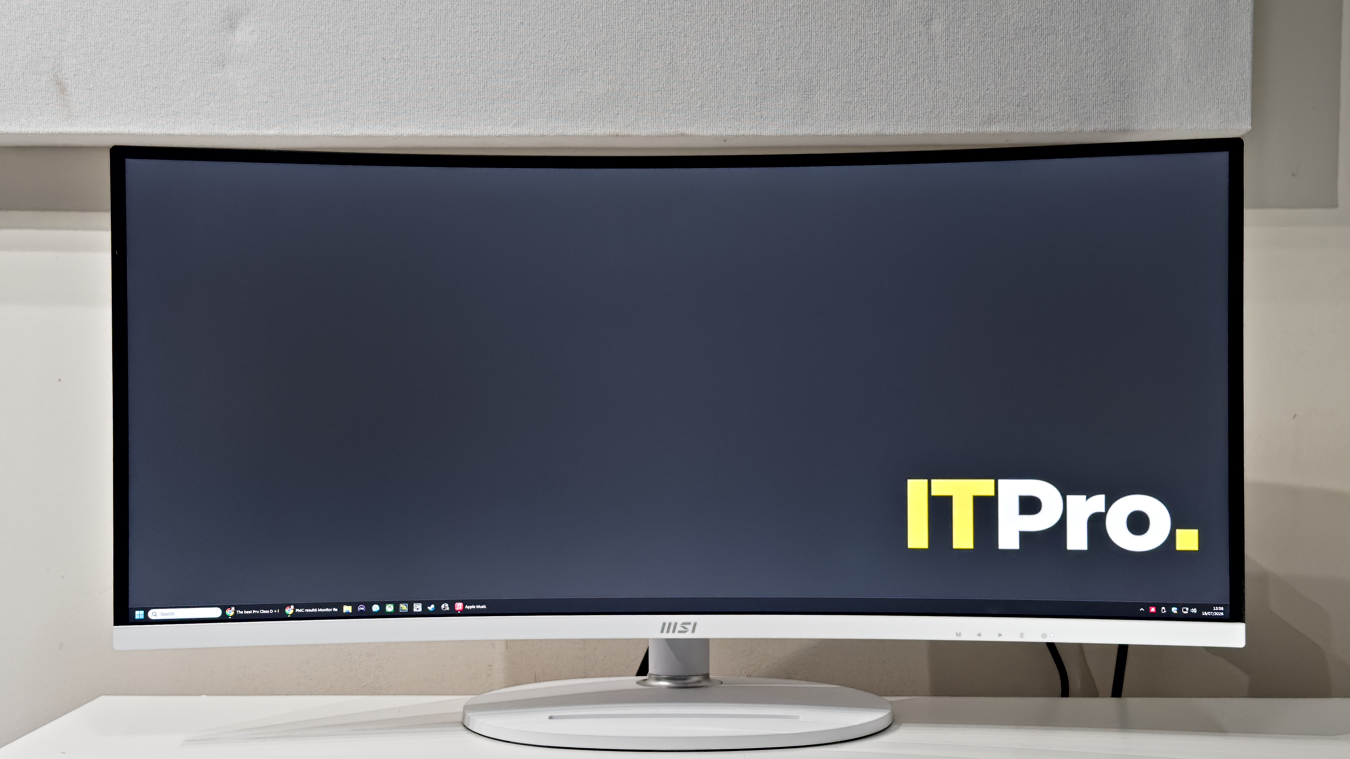 The MSI Modern MD342 on a desk