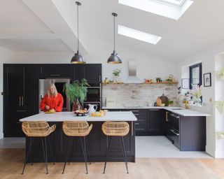 Mary and Paul used creative expertise and DIY skills to finish their dream family home