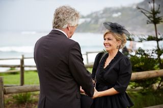 In Summer Bay Marilyn has found happiness with John (Channel 5)