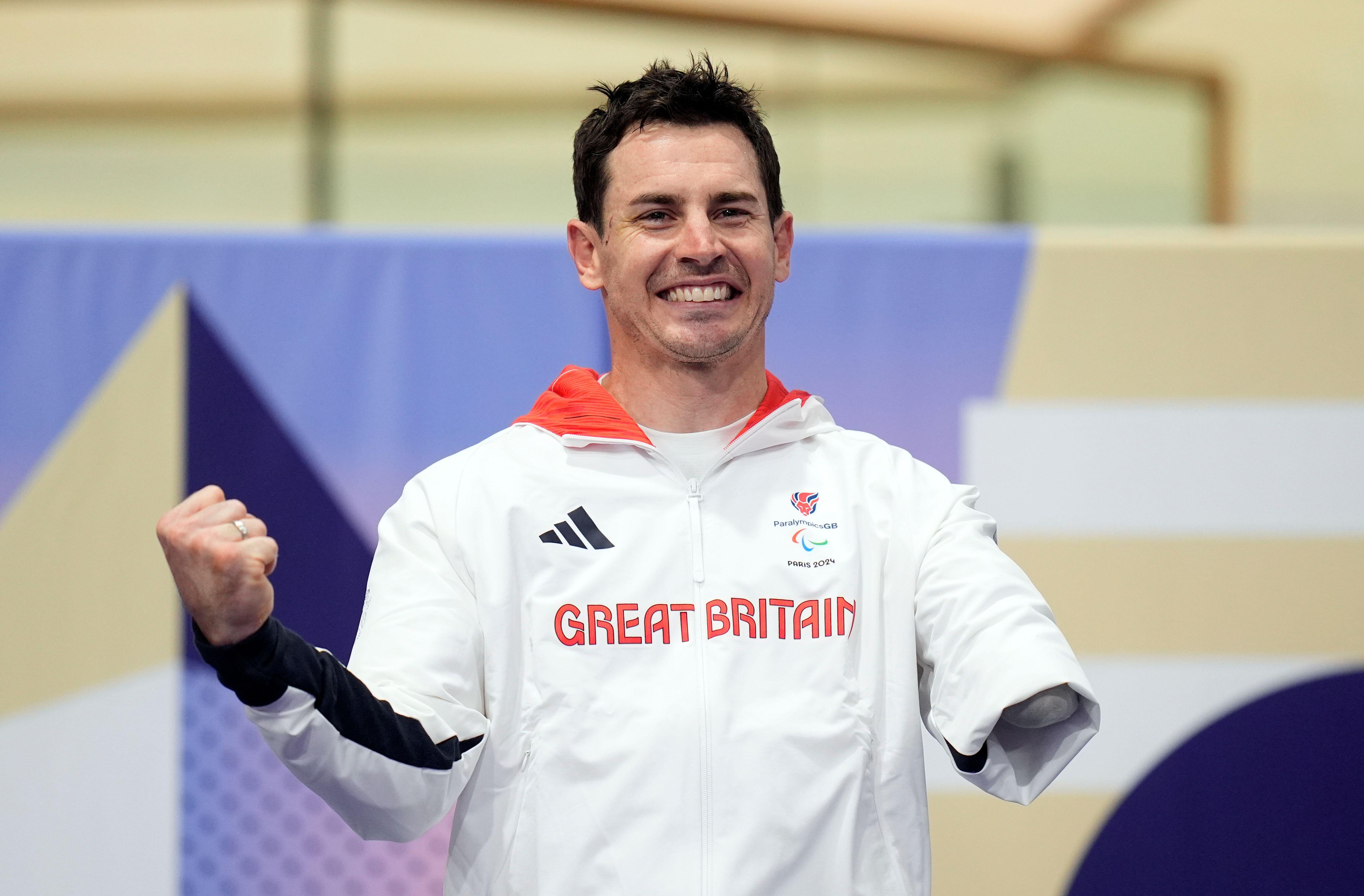 Jaco van Gass paracyclist Great Britain