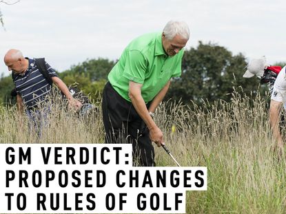 rules of golf changes for 2019