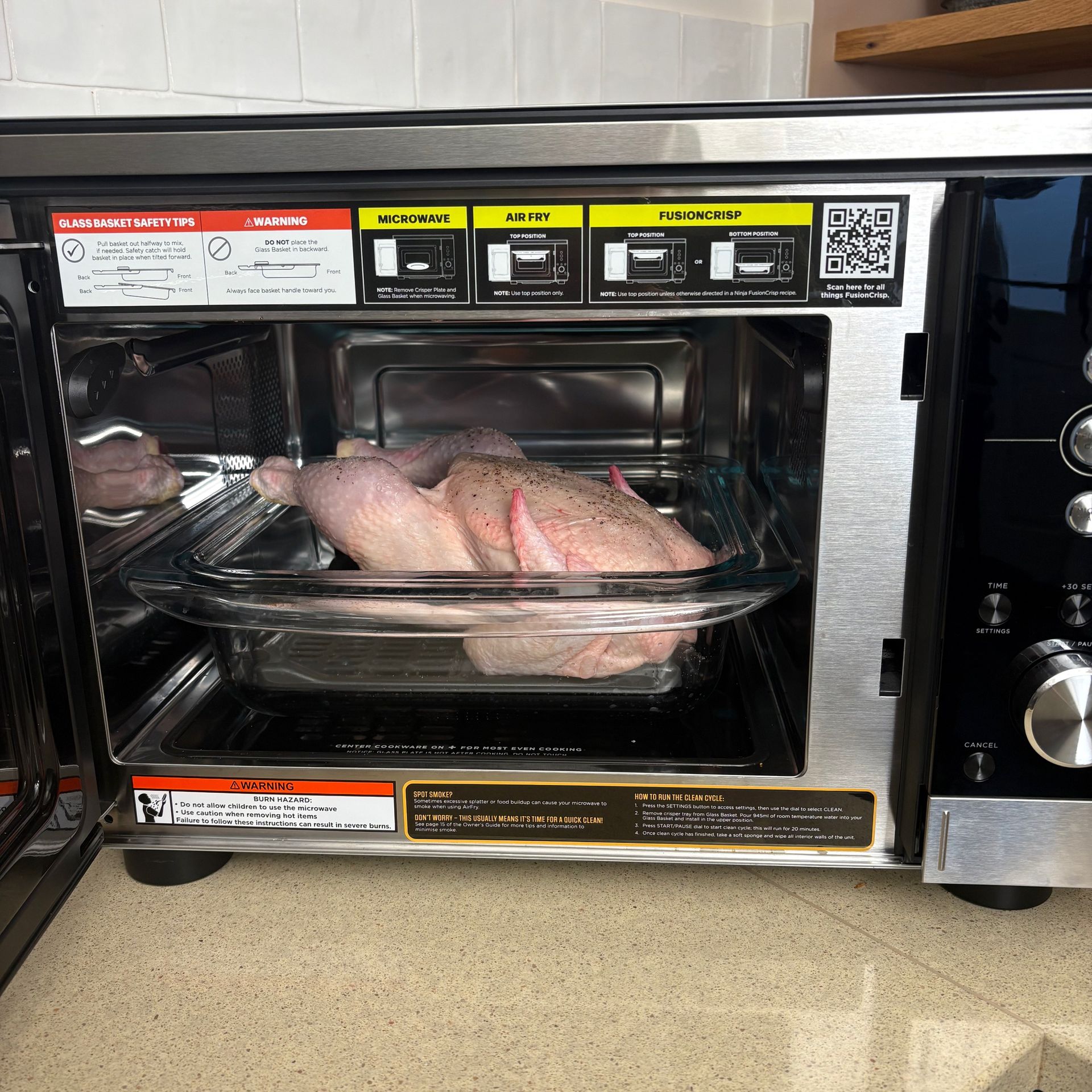 Testing the Ninja Crispi microwave air fryer combo