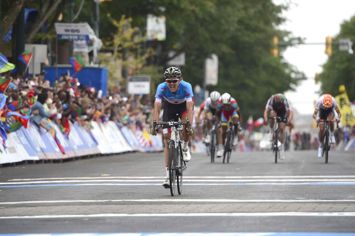 Adam De Vos (Canada) finishes ninth