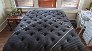 Beautyrest Black K-Class Plush Pillow Top mattress seen from above