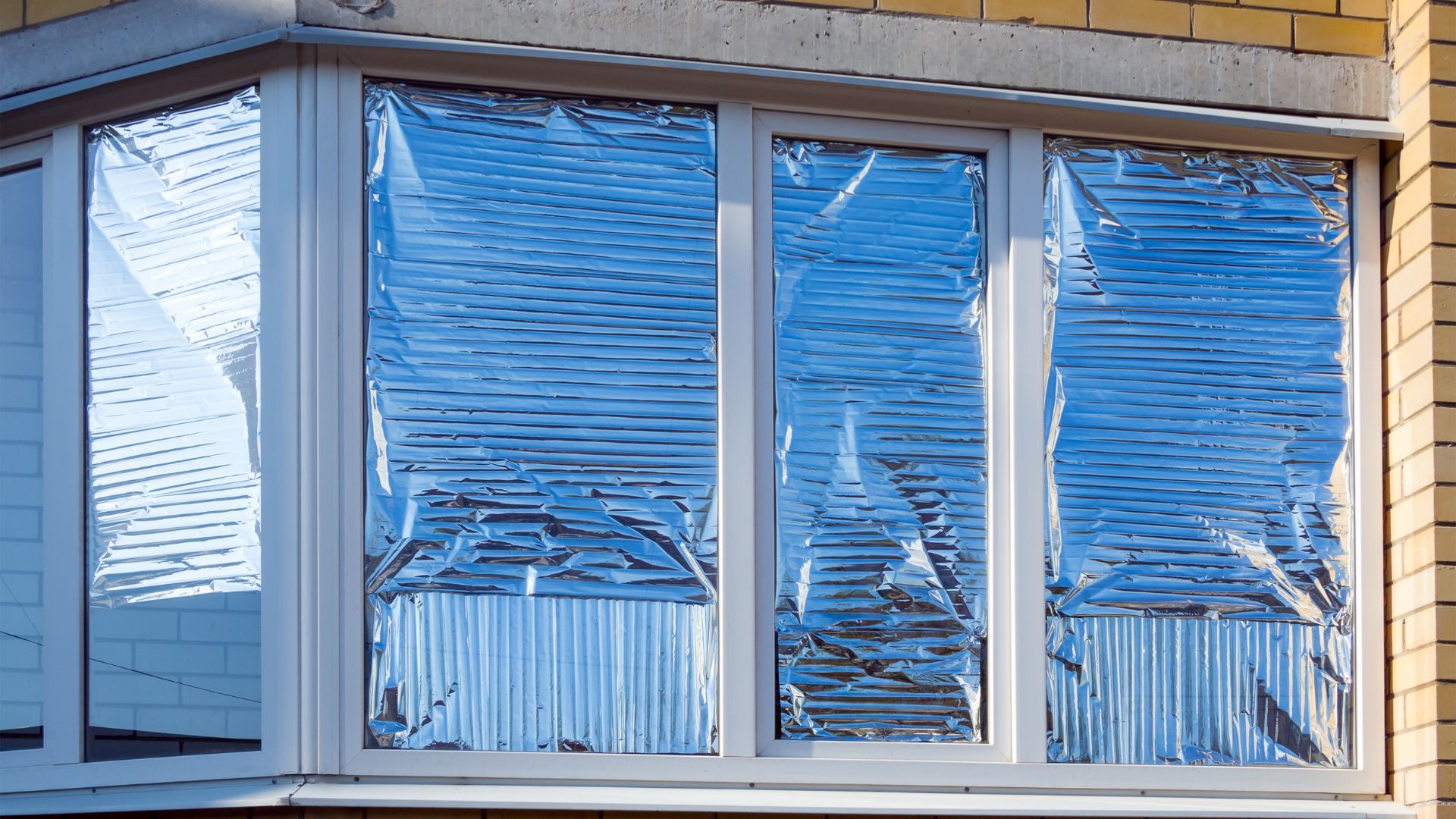 reflective film on window