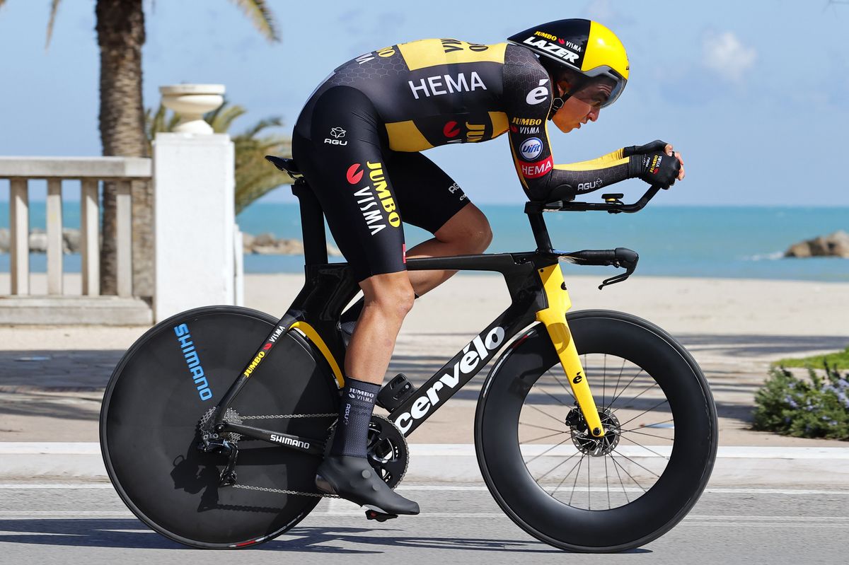 Tirreno Adriatico 2021 - 79th Edition - 7th stage San Benedetto del Tronto - San Benedetto del Tronto 10,1 km - 16/03/2021 - Edoardo Affini (ITA - Jumbo - Visma) - photo Luca Bettini/BettiniPhoto&Acirc;&copy;2021