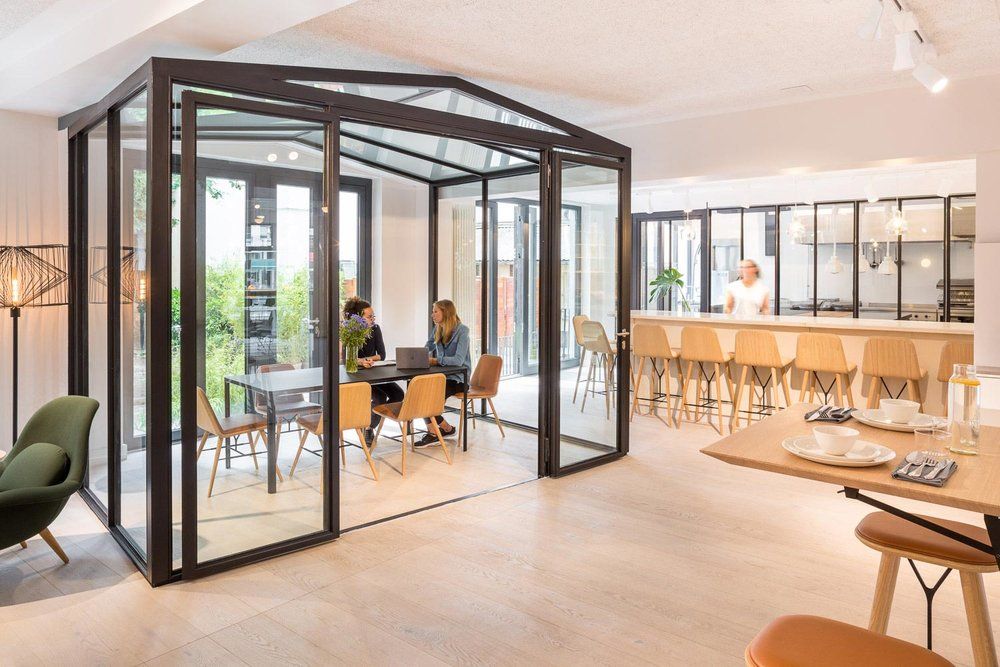 Hermann’s in Berlin's Mitte is an airy co working space with an industrial feel