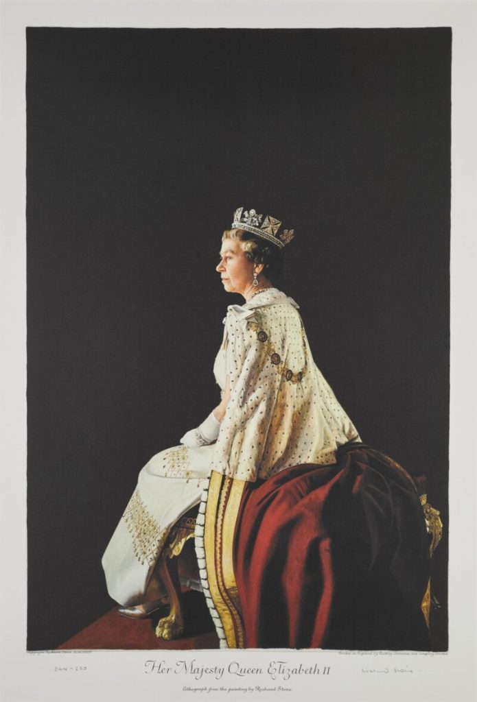 Portrait of Queen Elizabeth II