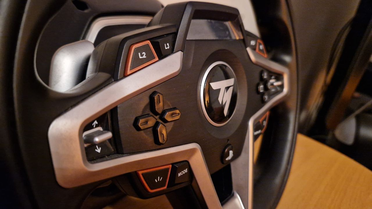 The face buttons of the Thrustmaster T248