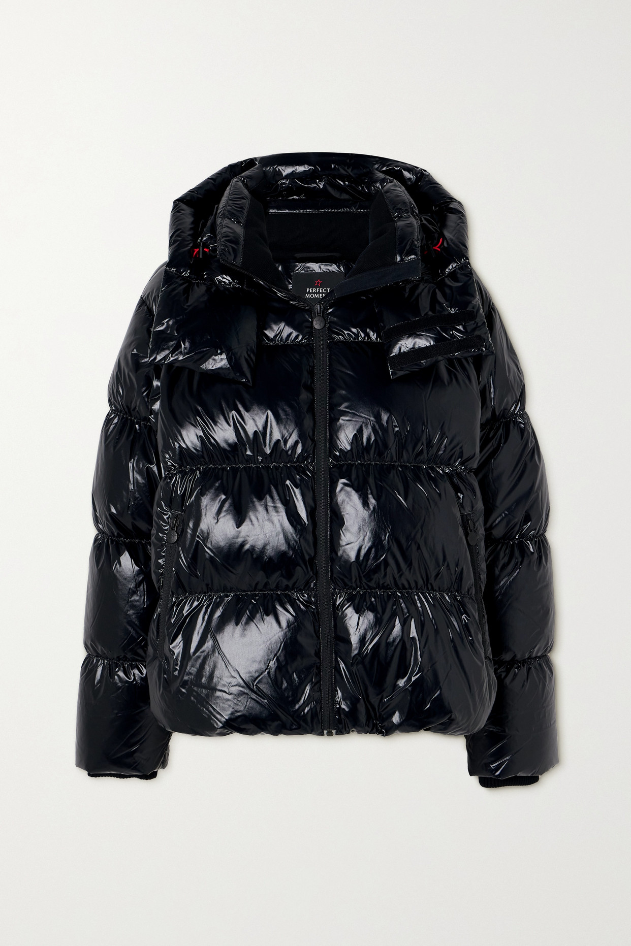 January Hooded Quilted Down Ski Jacket
