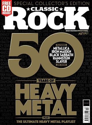 The cover of Classic Rock 267: 50 Years Of Heavy Metal