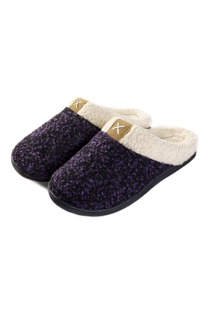 ULTRAIDEAS Plush Fleece Lined House Shoes 