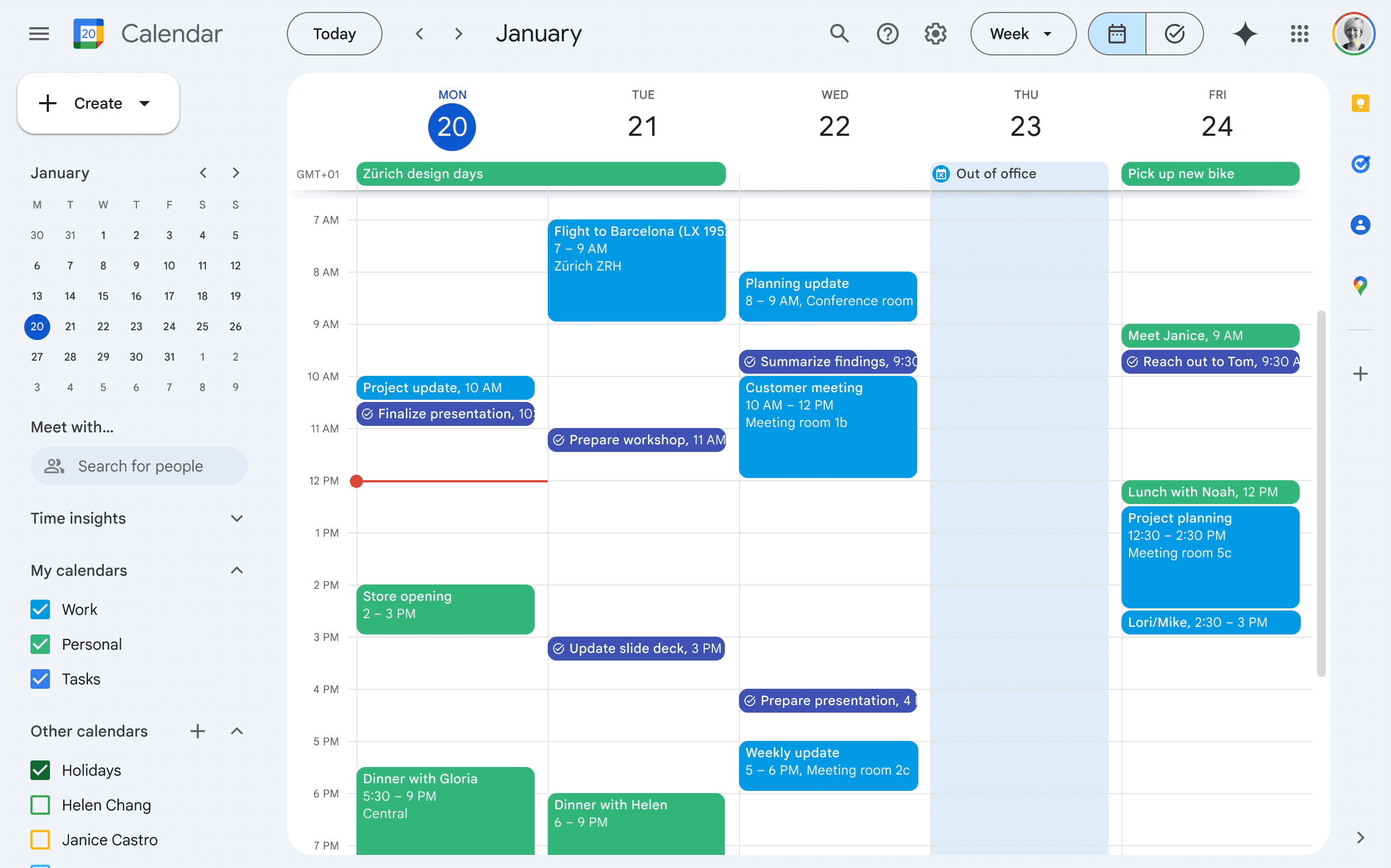 Google Gemini Calendar