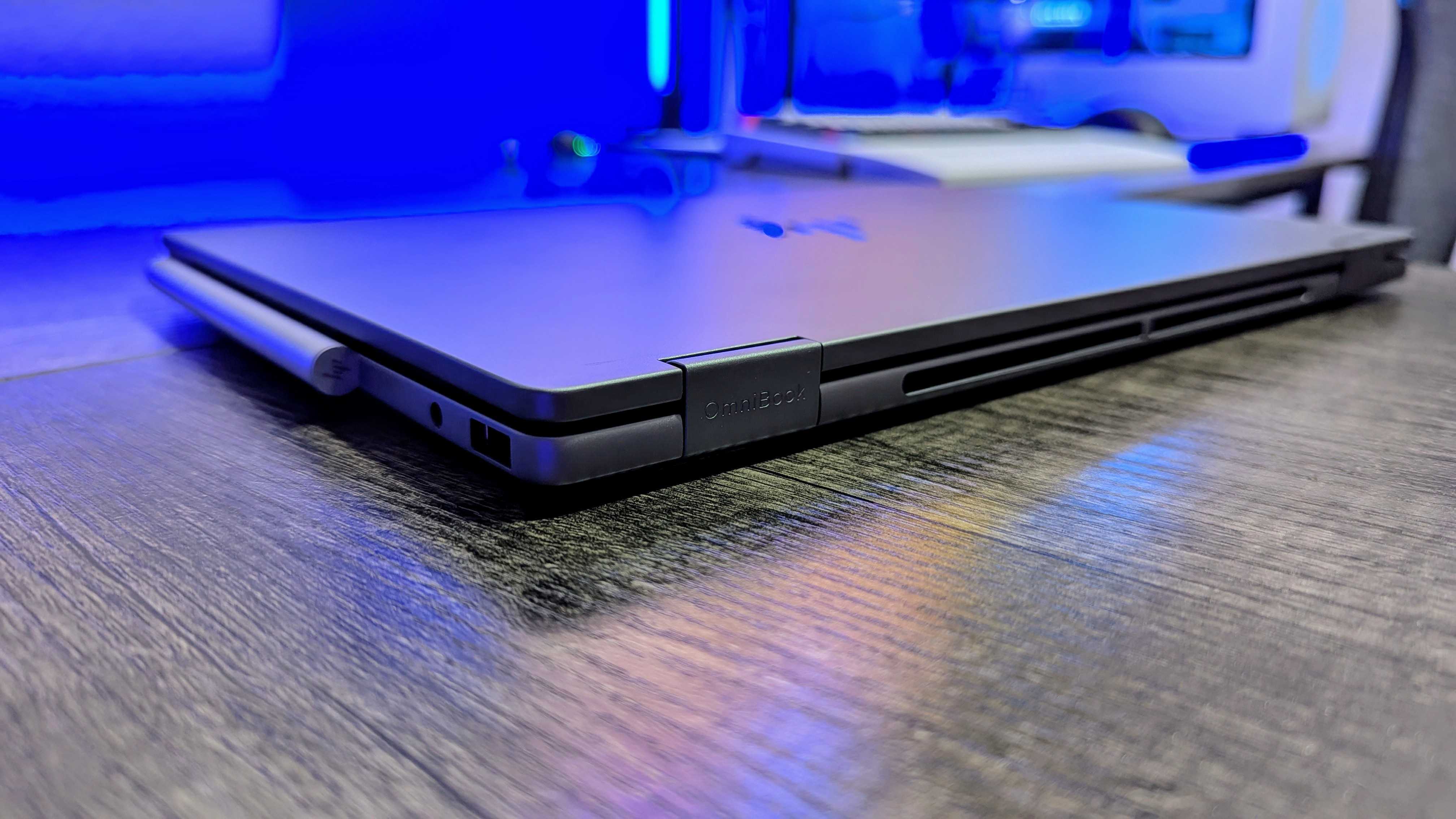 Image of the HP OmniBook X Flip 14 (2025) laptop.